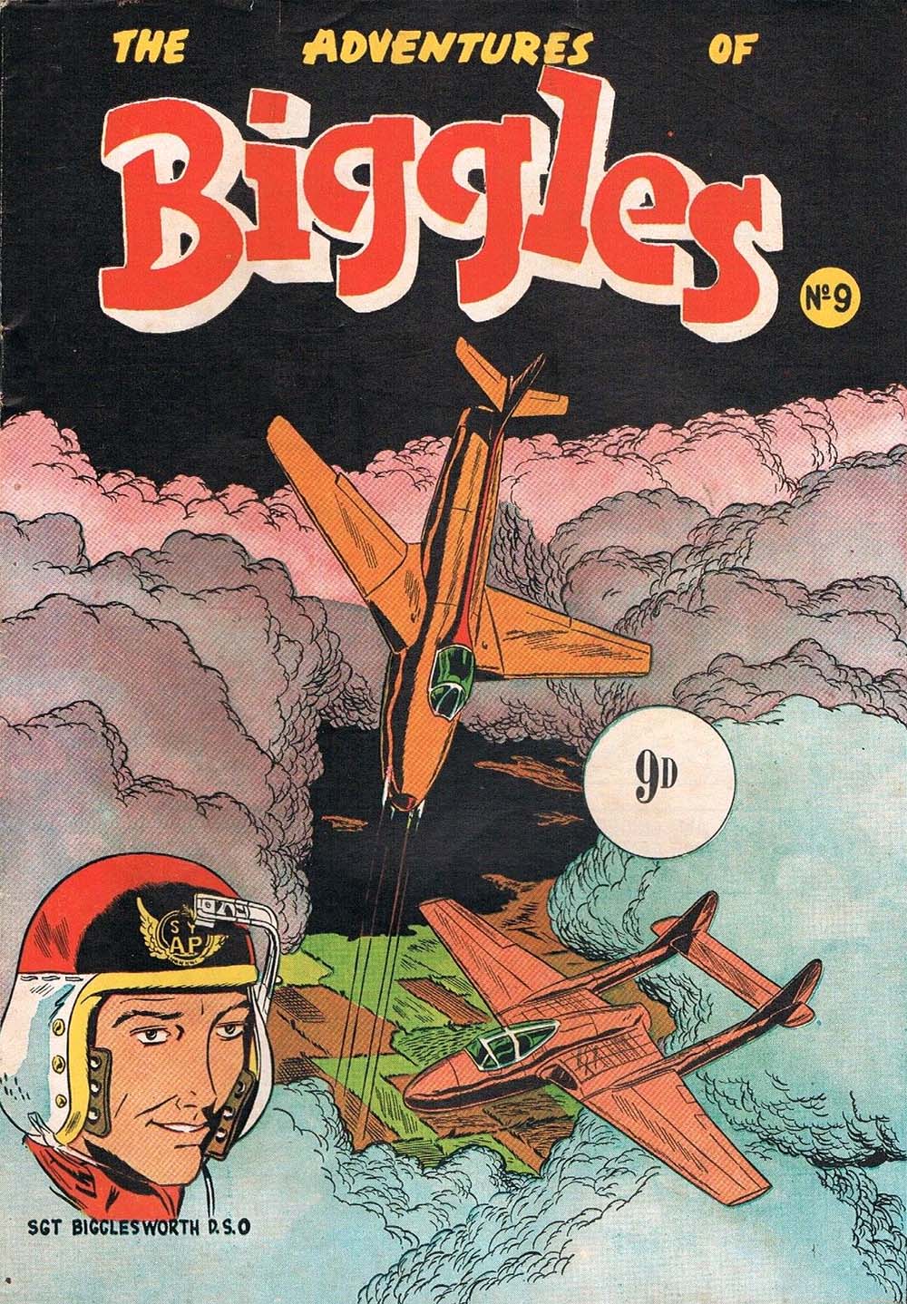 The Adventures of Biggles (Action Comics, 1953 series) #9 ([April 1954?])
