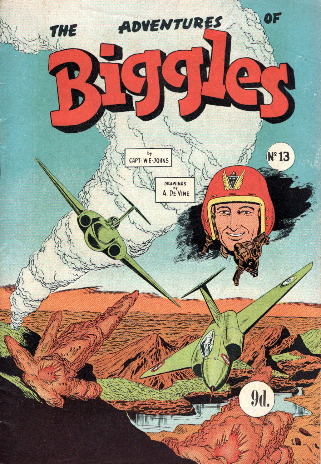 The Adventures of Biggles (Action Comics, 1953 series) #13 ([August 1954?])
