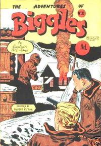 The Adventures of Biggles (Action Comics, 1953 series) #21 [B] (April 1955)