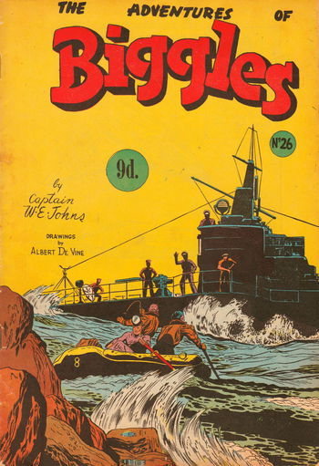 The Adventures of Biggles (Action Comics, 1953 series) #26 ([September 1955?])