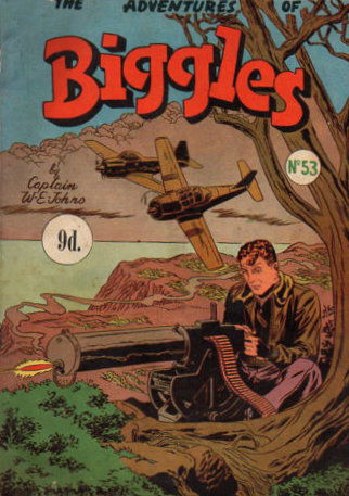 The Adventures of Biggles (Action Comics, 1953 series) #53 ([January 1957?])