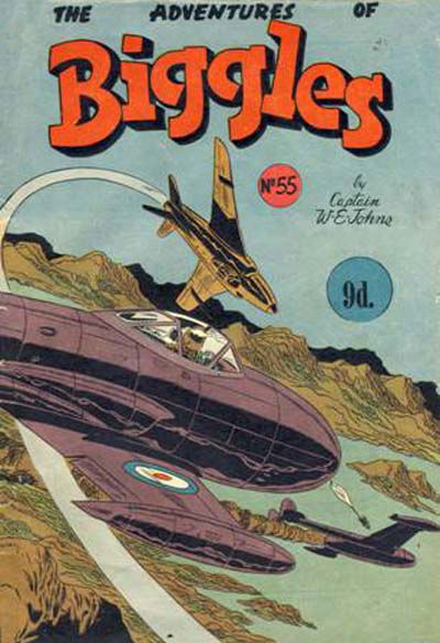 The Adventures of Biggles (Action Comics, 1953 series) #55 ([March 1957?])