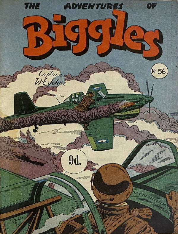 The Adventures of Biggles (Action Comics, 1953 series) #56 ([April 1957?])