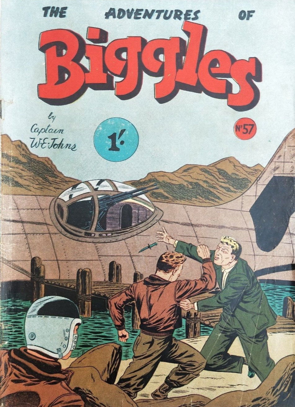 The Adventures of Biggles (Action Comics, 1953 series) #57 ([May 1957?])