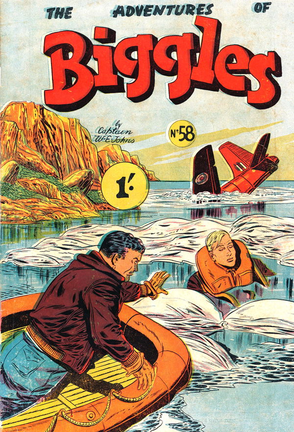 The Adventures of Biggles (Action Comics, 1953 series) #58 ([June 1957?])