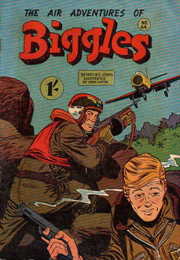 The Adventures of Biggles (Action Comics, 1953 series) #64 ([December 1957?])