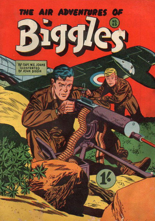 The Adventures of Biggles (Action Comics, 1953 series) #69 ([May 1958?])