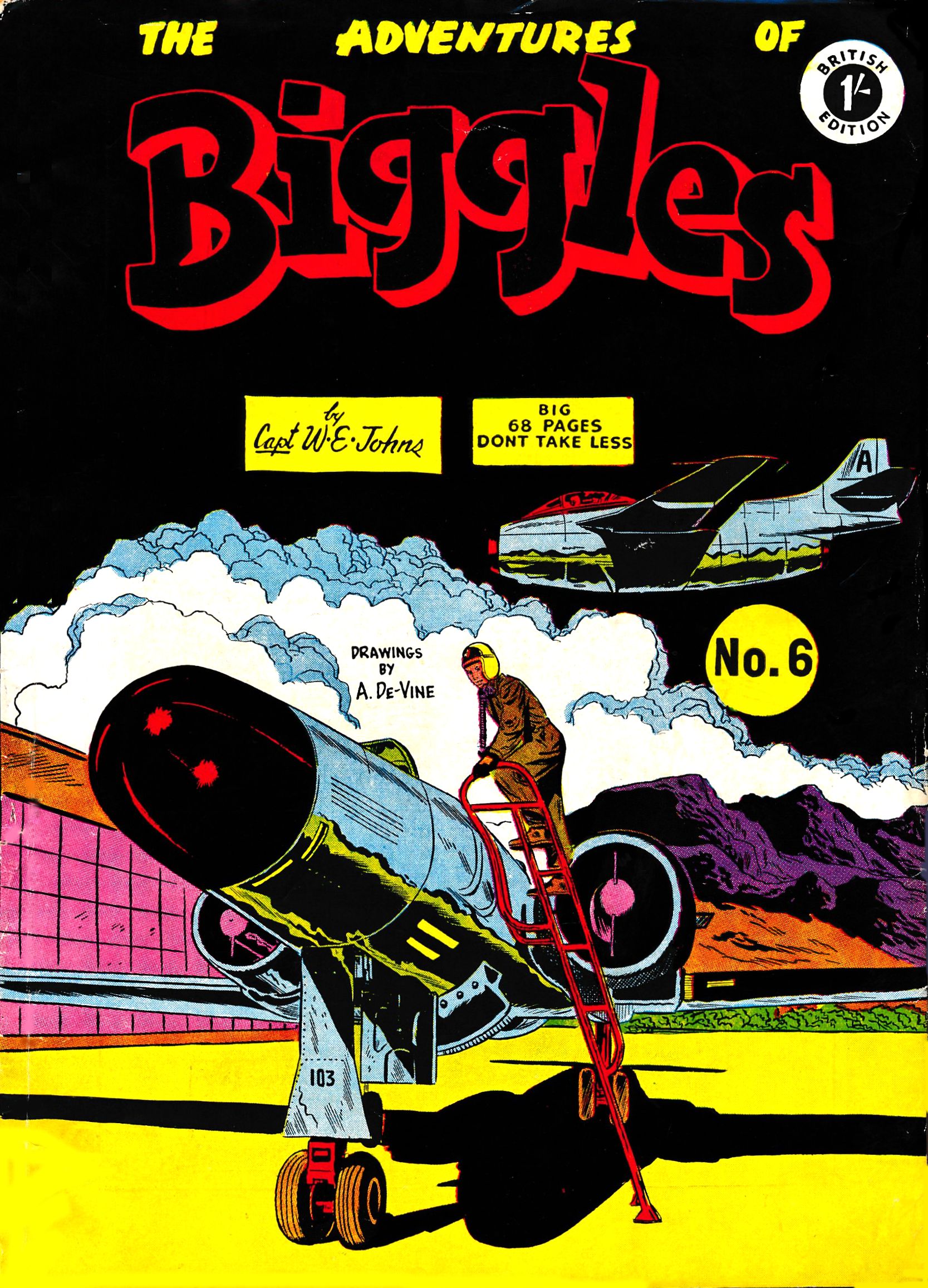 The Adventures of Biggles (Strato, 1959? series) #6 ([September 1959?])