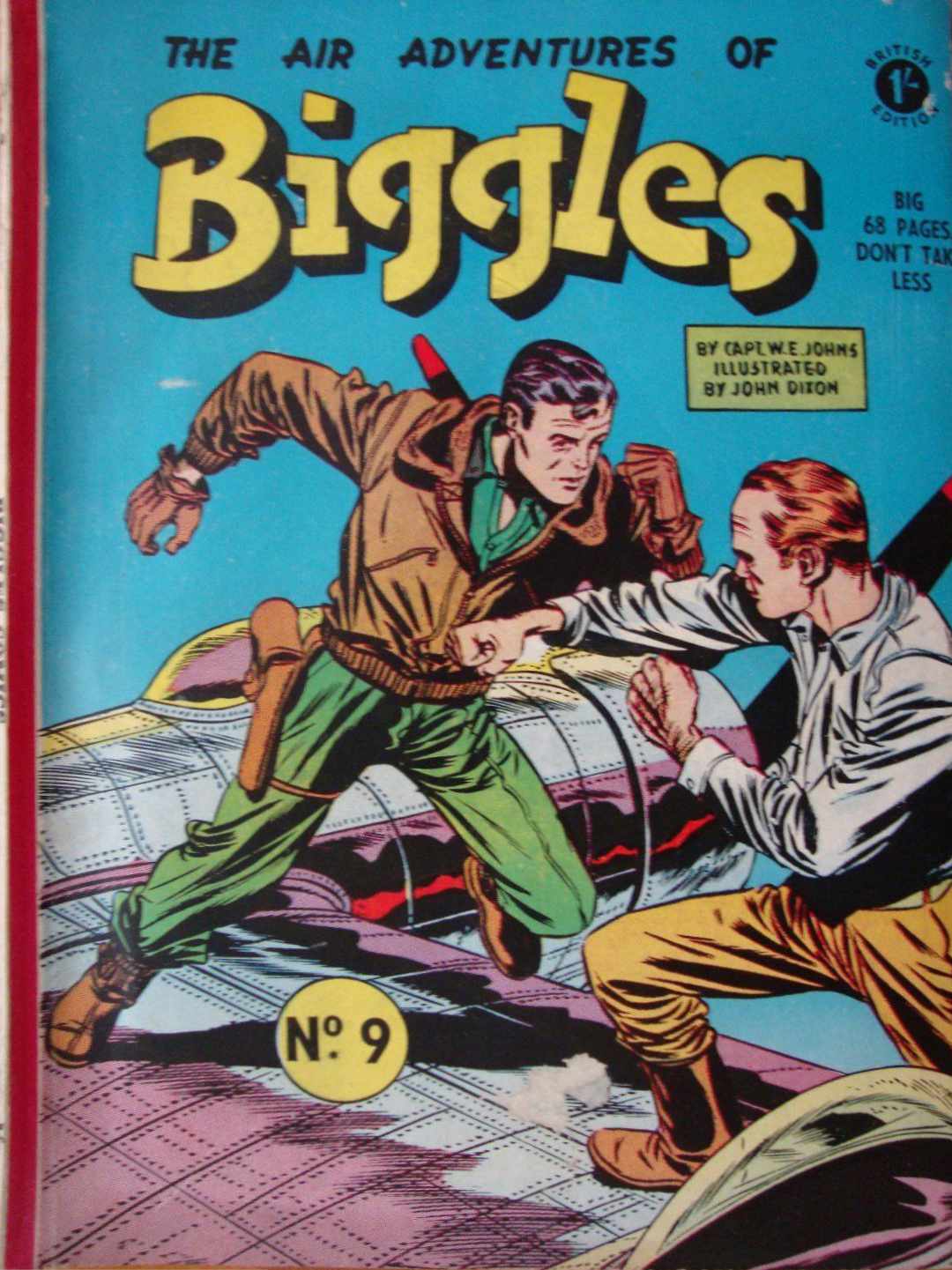 The Adventures of Biggles (Strato, 1959? series) #9 — The Air Adventures of Biggles ([December 1959?])