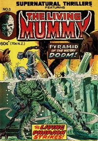 Supernatural Thrillers (Yaffa/Page, 1978 series) #3 — Featuring the Living Mummy ([July 1980?])