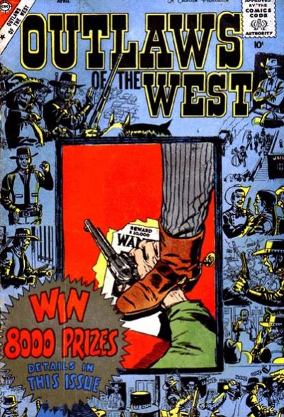 Outlaws of the West  #19 (April 1959)