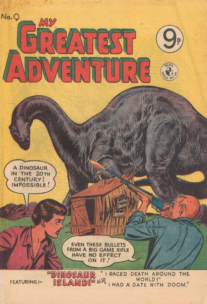 My Greatest Adventure (Colour Comics, 1955 series) #9 ([December 1955?])
