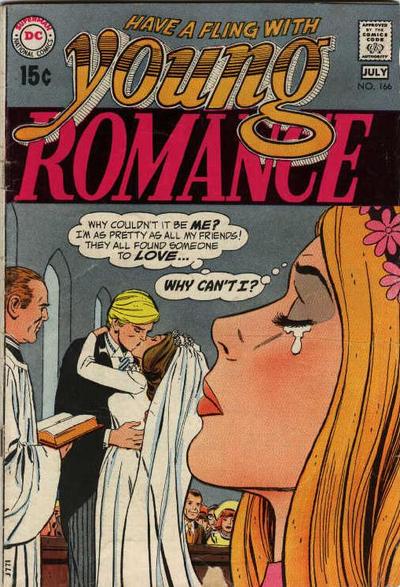 Young Romance (DC, 1963 series) #166 (June-July 1970)