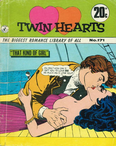 Twin Hearts (Colour Comics, 1958 series) #171 [July 1972?]