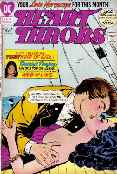 Heart Throbs (DC, 1957 series) #141 (May 1972)