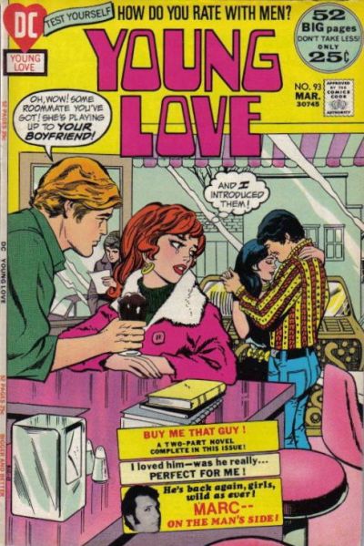 Young Love (DC, 1963 series) #93 (March 1972)
