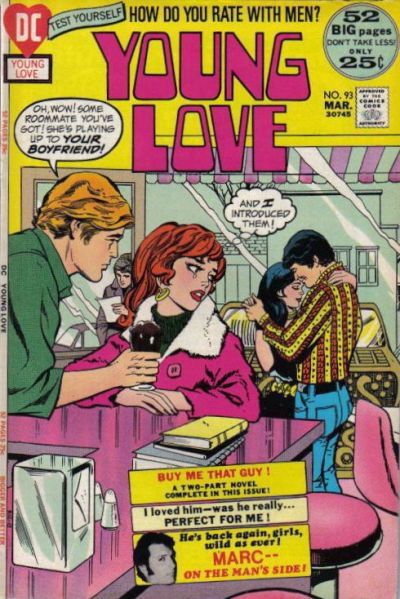 Young Love (DC, 1963 series) #93 (March 1972)