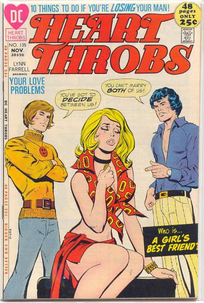 Heart Throbs (DC, 1957 series) #135 (November 1971)