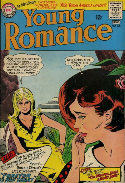 Young Romance (DC, 1963 series) #138 October-November 1965