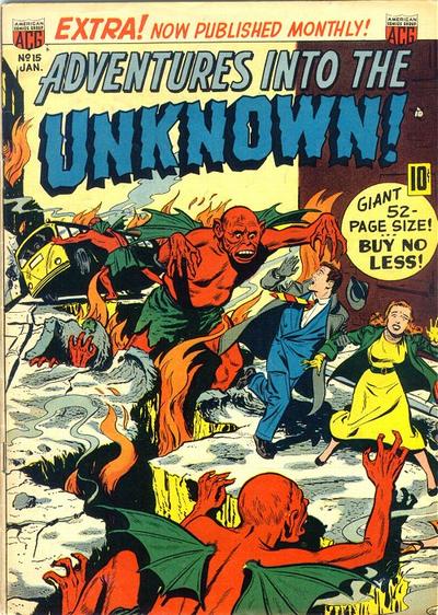 Adventures into the Unknown  #15 (January 1951)