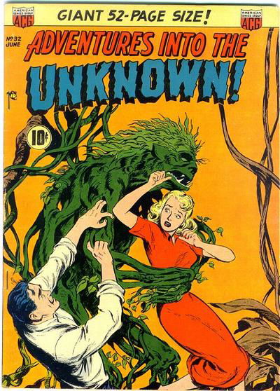 Adventures into the Unknown (ACG, 1948 series) #32 June 1952