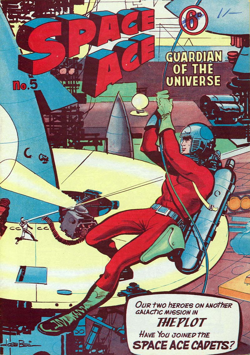 Space Ace Guardian of the Universe (Atlas Publishing, 1960 series) #5 (December 1960)