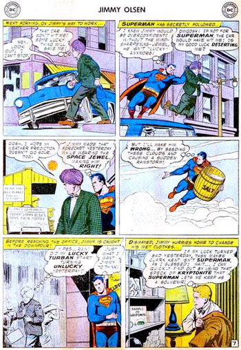 Superman's Pal, Jimmy Olsen (DC, 1954 series) #24 — The Luckiest Boy in the World (page 7)