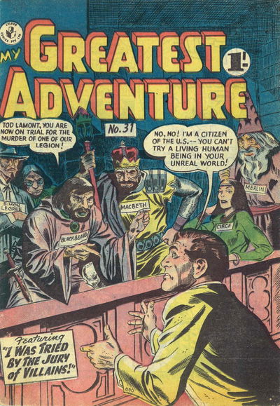 My Greatest Adventure (Colour Comics, 1955 series) #31 [October 1957]