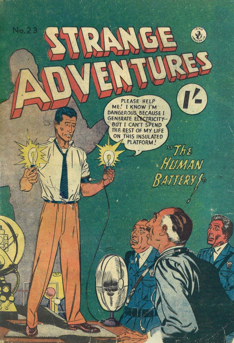 Strange Adventures (Colour Comics, 1954 series) #23 ([July 1956?])