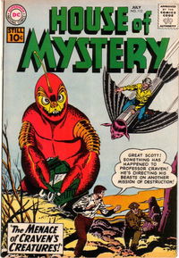 House of Mystery (DC, 1951 series) #112 July 1961