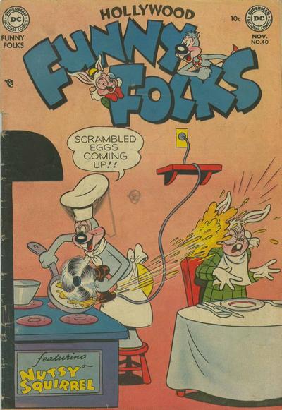 Hollywood Funny Folks (DC, 1950 series) #40 (November 1951)