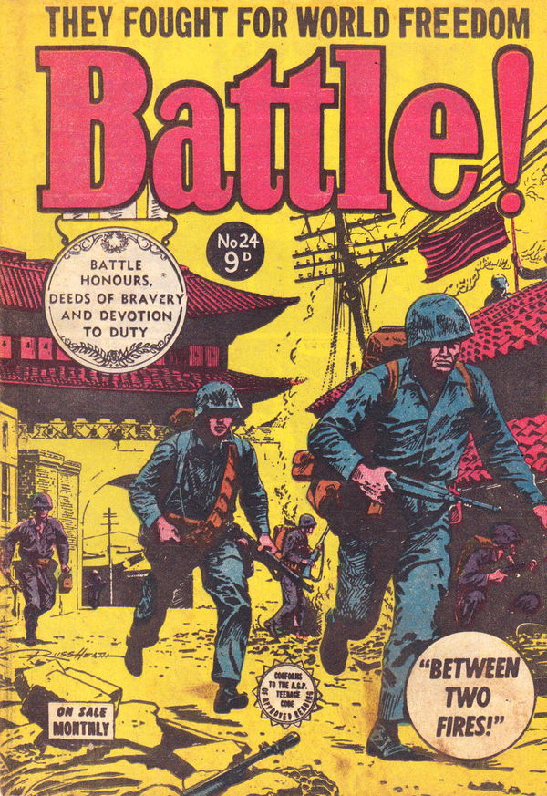 Battle! (Transport, 1953 series) #24 (June 1955)