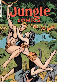 Jungle Comics (HJ Edwards, 1951? series) #34 [1953?]