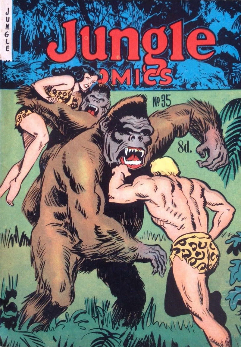 Jungle Comics (HJ Edwards, 1950? series) #35 ([August 1953])