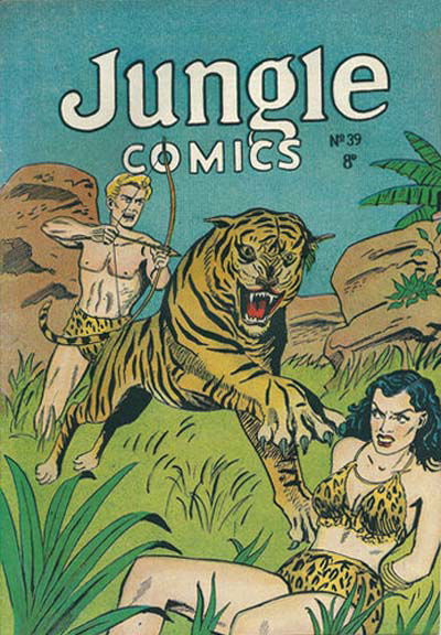 Jungle Comics (HJ Edwards, 1950? series) #39 ([1953?])
