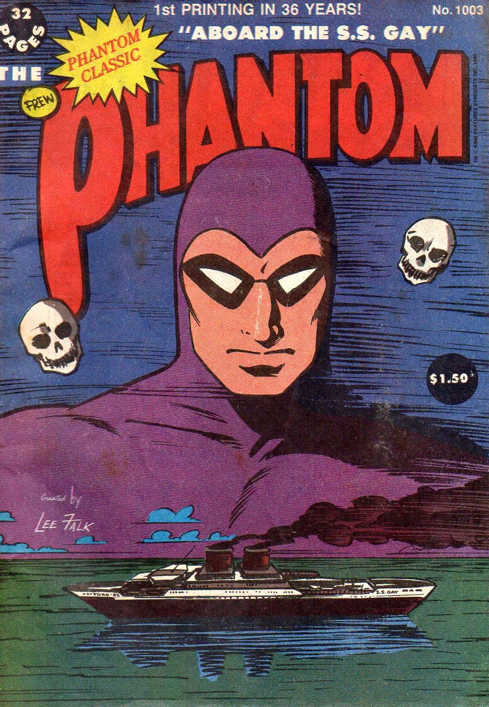 The Phantom (Frew, 1983 series) #1003 [1031] (February 1992) ([February 1992?])