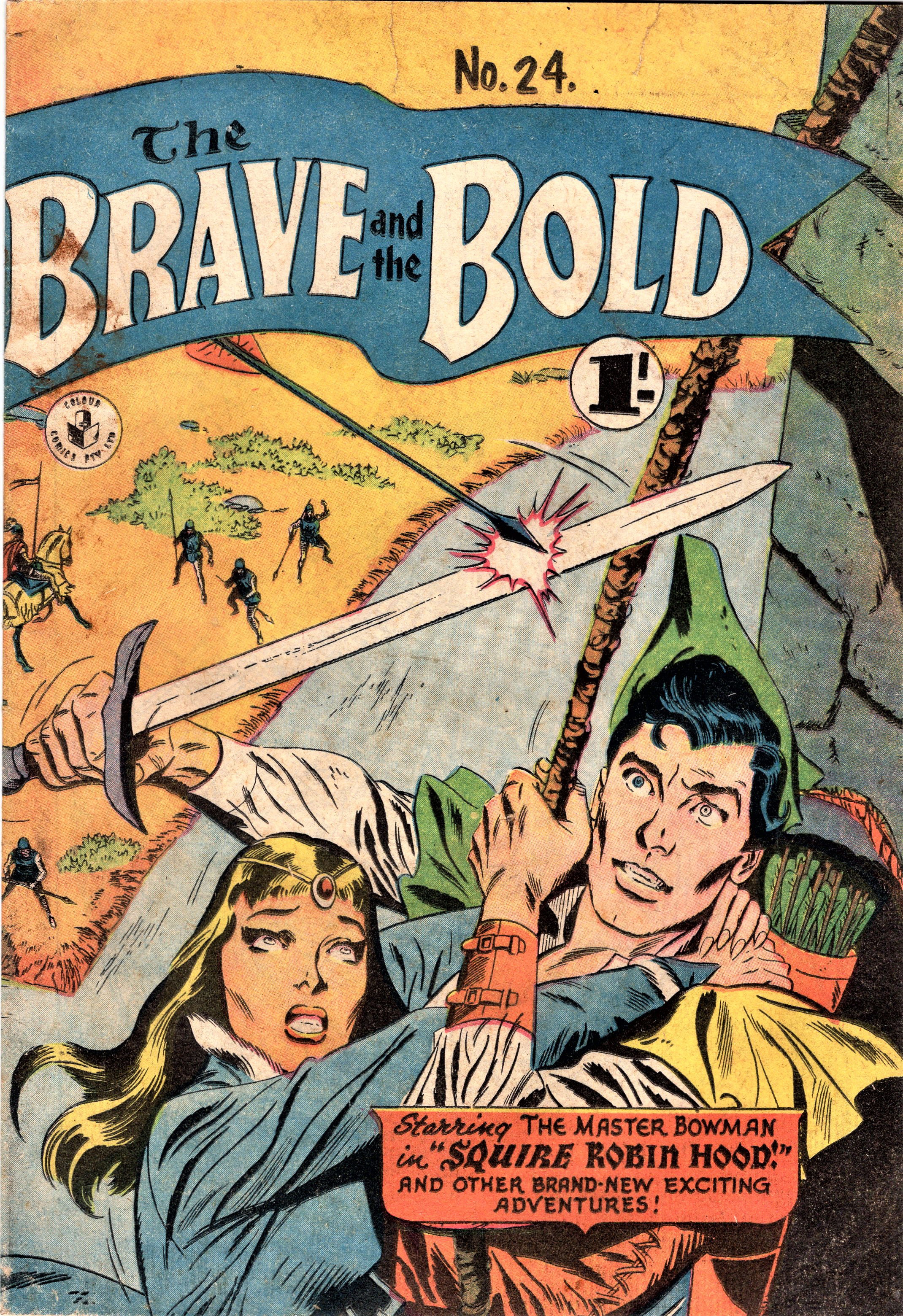 The Brave and the Bold (Colour Comics, 1956 series) #24 ([March 1958])