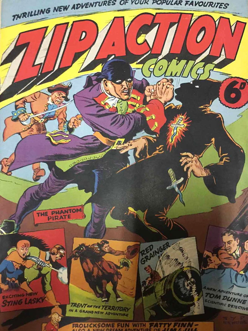 Zip Action Comics (Syd Nicholls, 1945?)  ([1941?])