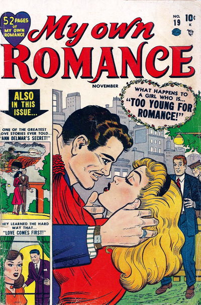 My Own Romance (Marvel, 1949 series) #19 (November 1951)