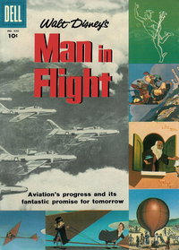 Four Color (Dell, 1942 series)  #836 (September 1957) — Man in Flight