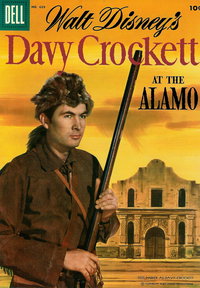 Four Color (Dell, 1942 series)  #639 (July 1955) — Davy Crockett at the Alamo