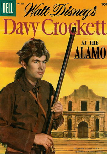 Davy Crockett at the Alamo