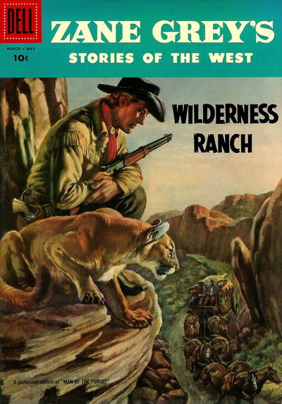 Zane Grey's Stories of the West (Dell, 1955 series) #33 (March - May 1957)