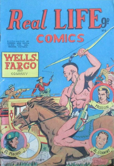 Real Life Comics  #4 ([August 1953?])