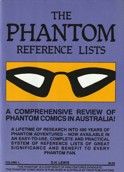 The Phantom Reference Lists  #1 (1991)
