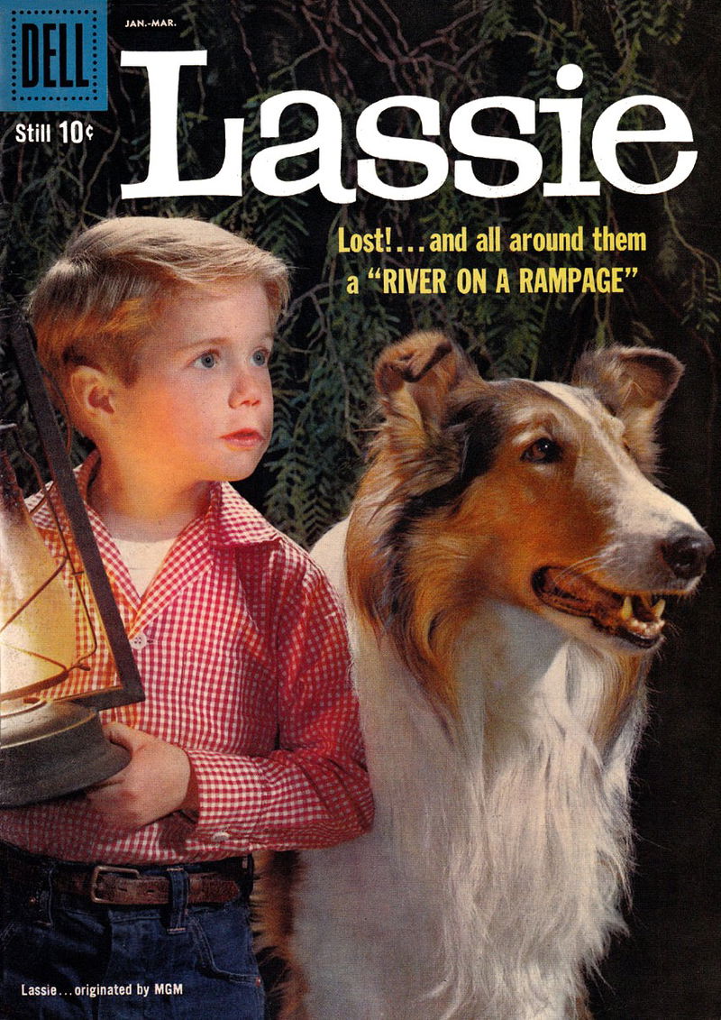 Lassie (Dell, 1957? series) #44 (January-March 1959)