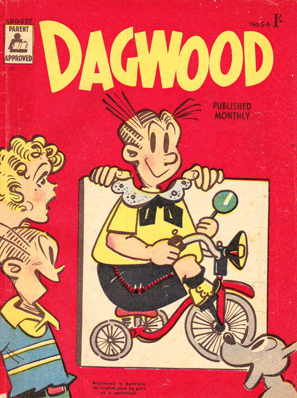 Dagwood Monthly (ANL, 1953 series) #54 (August 1957)