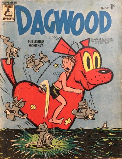 Dagwood Monthly  #57 (November 1957)
