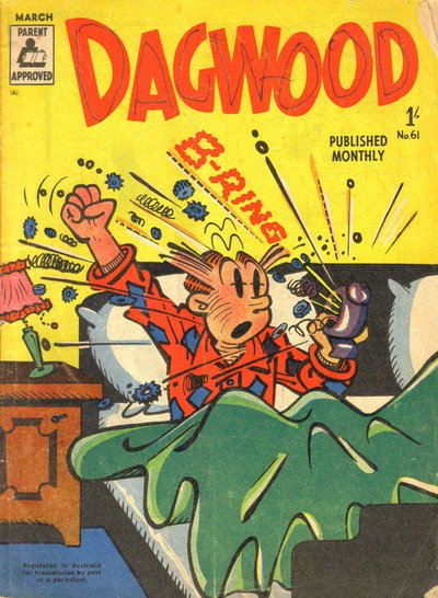Dagwood Monthly  #61 (March 1958)