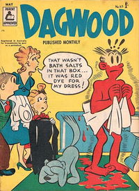 Dagwood Monthly (ANL, 1953 series) #63 May 1958